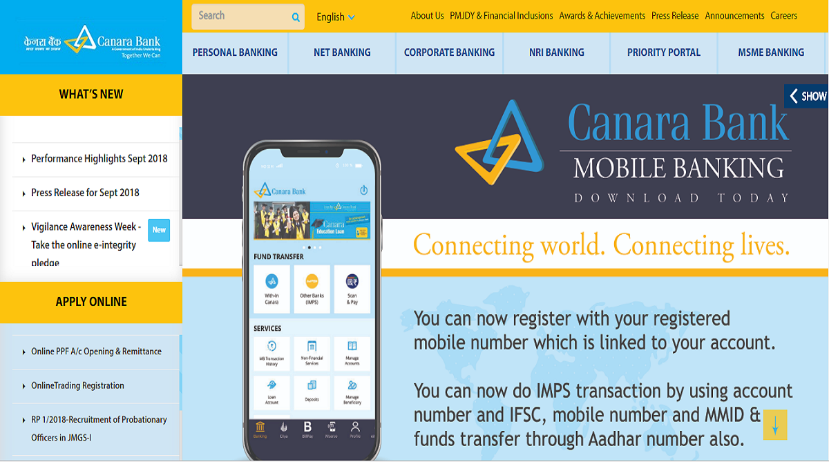 Canara Bank invites applications for Probationary Officer posts, apply before November 13 at www.canarabank.com