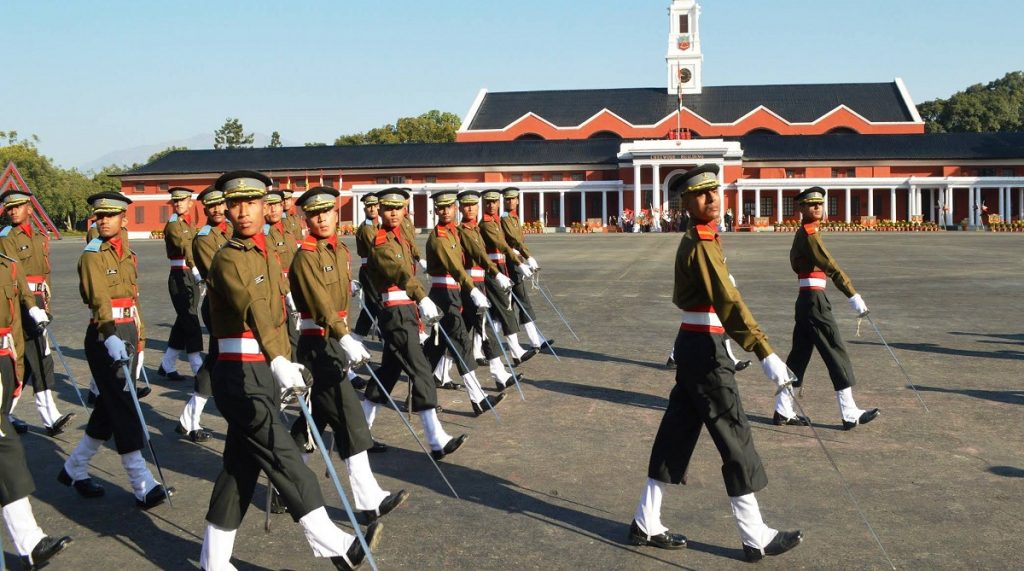 Deputy Commandant reviews drill in preparation for Passing Out Parade at IMA  | Garhwal Post