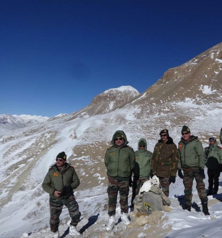 GOC-in-C visits Karakoram Pass along Indo-China border - The Statesman