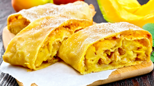 Pumpkin and Apple Strudel