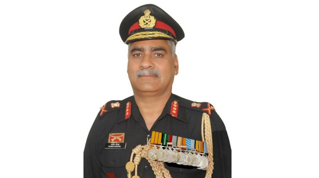 Lt Gen Rajeev Chopra, NCC, NCC Director General, National Cadet Core