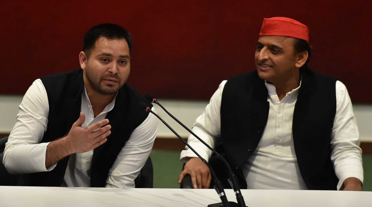 RJD leader Tejashwi Yadav welcomes SP-BSP alliance, slams BJP