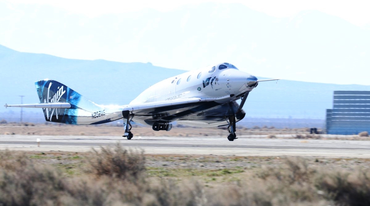 Virgin Galactic Reaches 90 Km Above Earth’s Surface, Touches Edge Of Space