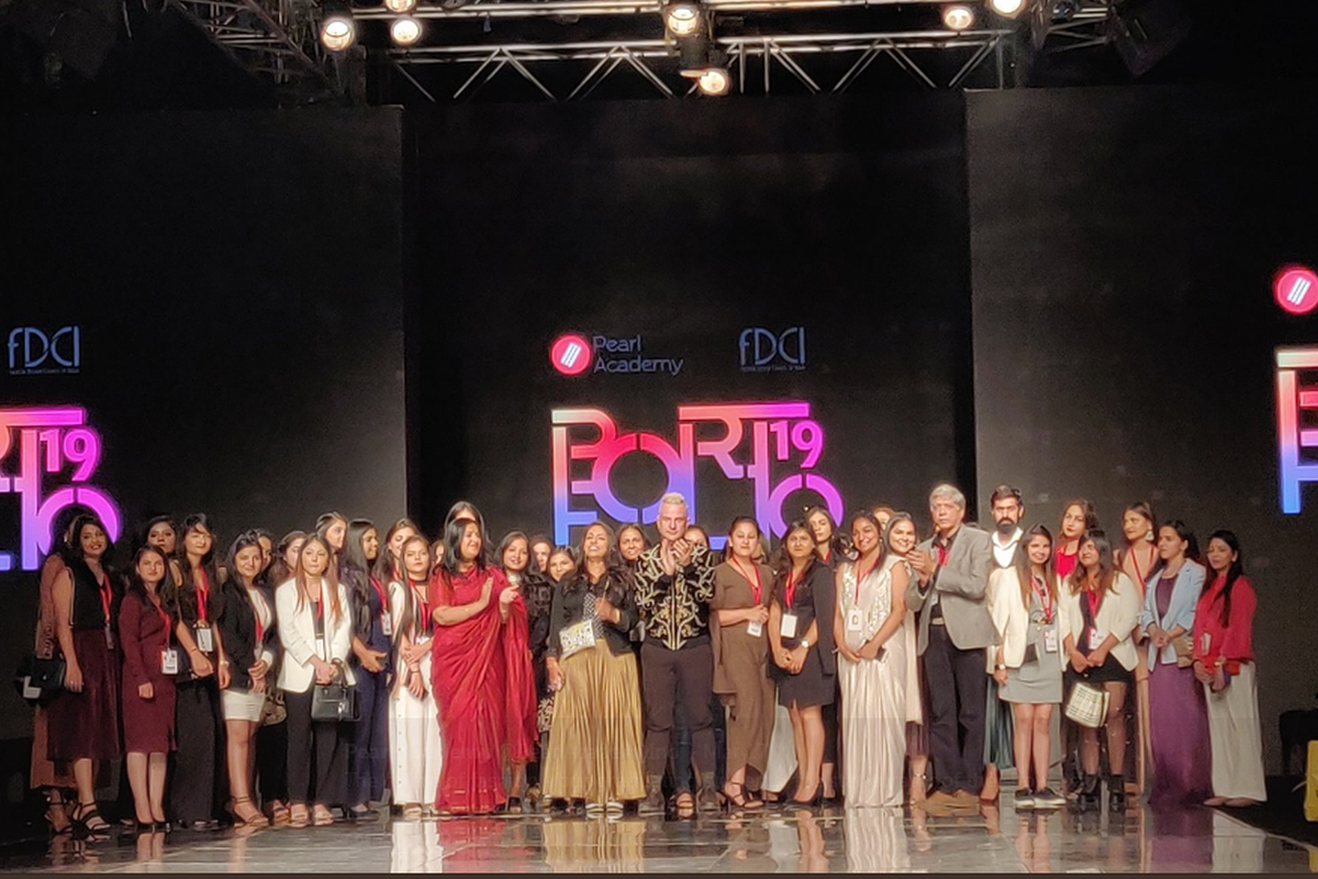 Pearl Academy students showcase collections at Lotus India Fashion Week 2019