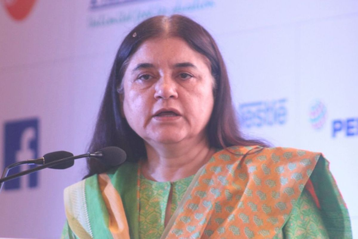 It’s give and take, vote for me or don’t expect help: Maneka Gandhi to Muslims in Sultanpur