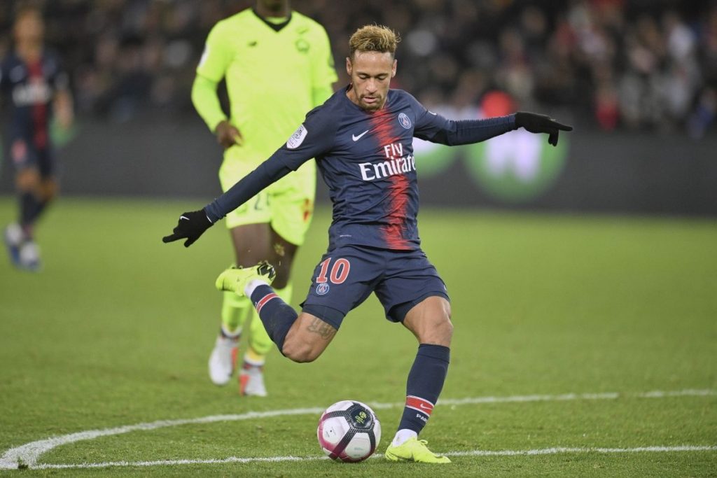 Neymar's PSG Match-Issue/Worn Shirt, UCL 2018/19 - CharityStars