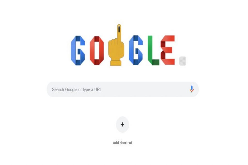 How to vote Google doodle does its bit for 2019 Lok Sabha elections
