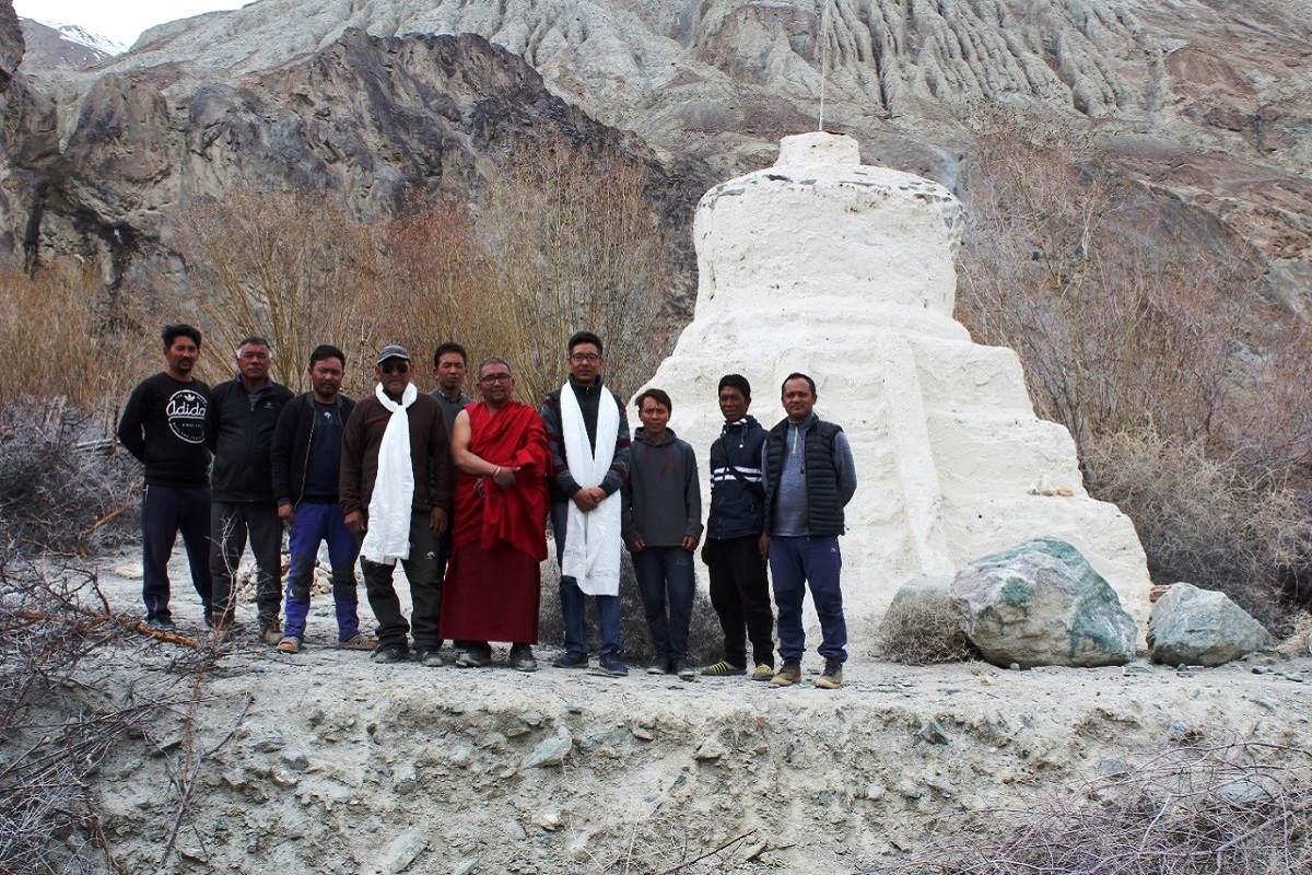 Buddhist stupas in Ladakh to be restored