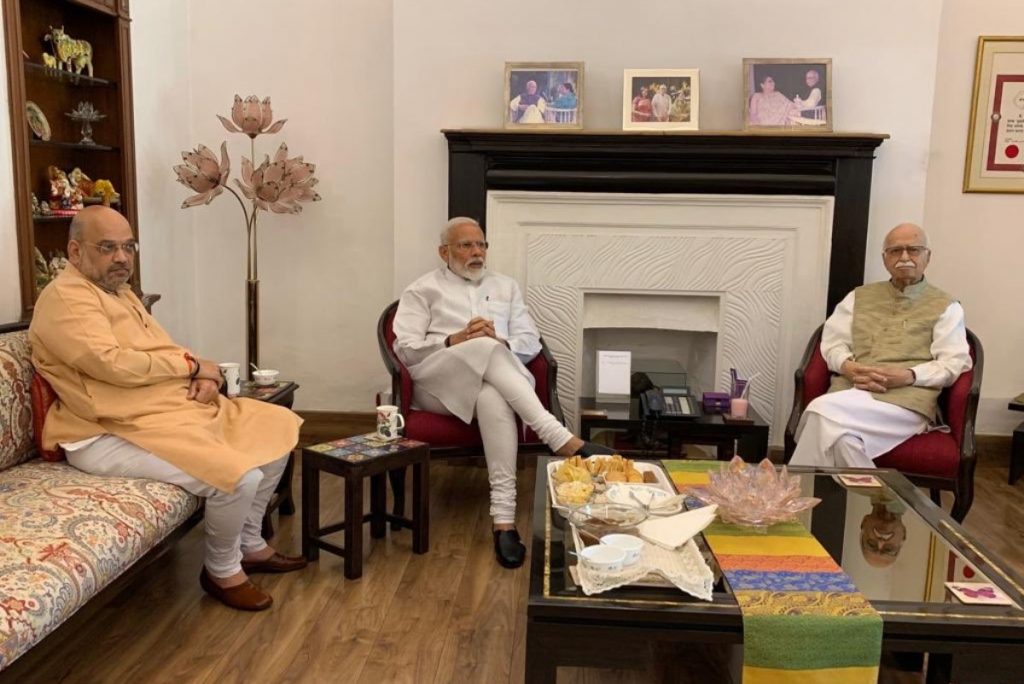 PM Modi Credits LK Advani For Historic Win Calls Murli Manohar Joshi