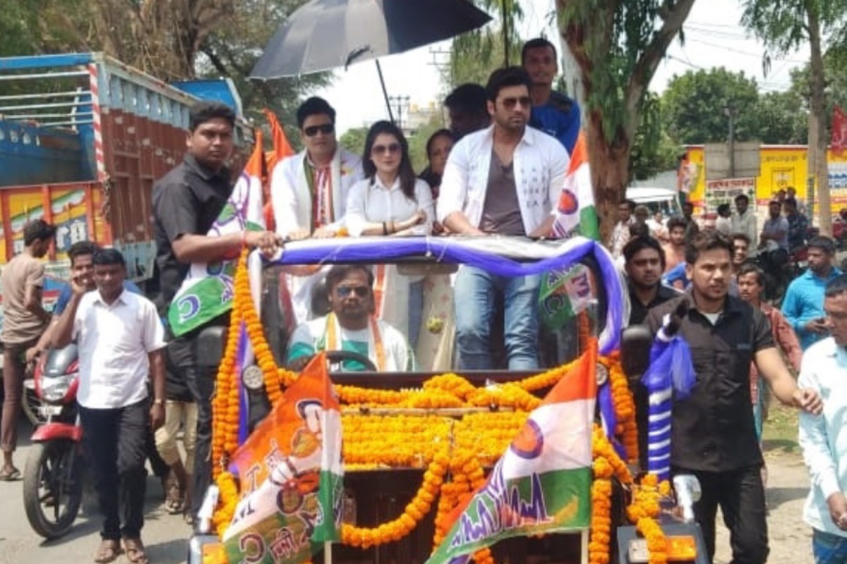 Who won from Dum Dum, Raiganj where Bangladeshi actors campaigned for TMC