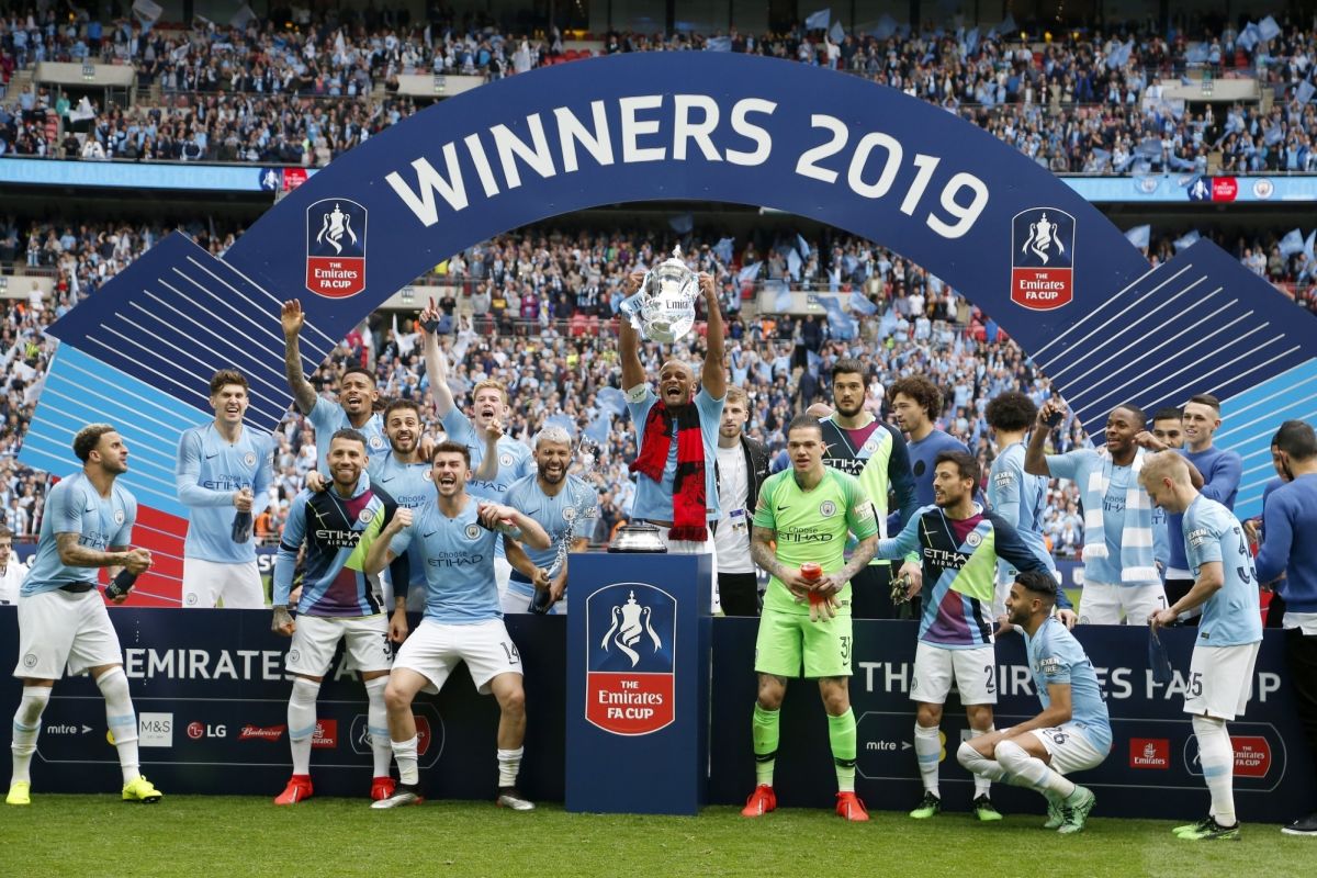 FA Cup: Manchester City thrash Watford 6-0 to complete historic treble