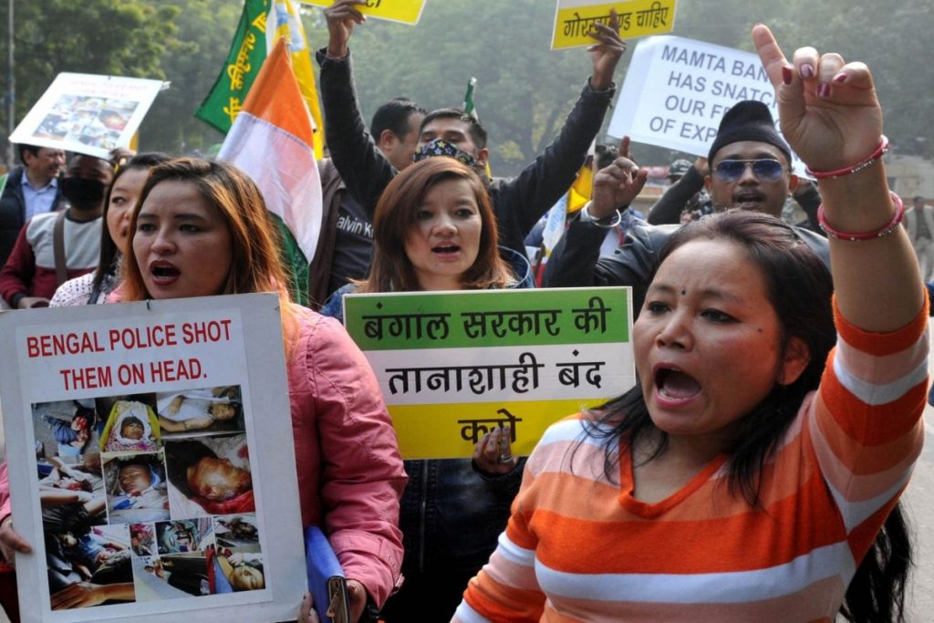 Mamata Banerjee, Gorkha, Darjeeling, west bengal