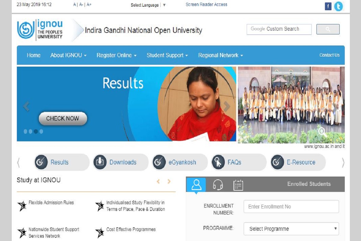 IGNOU June 2019 Hall Tickets: Term end admit cards released at ignou.ac.in, direct link here