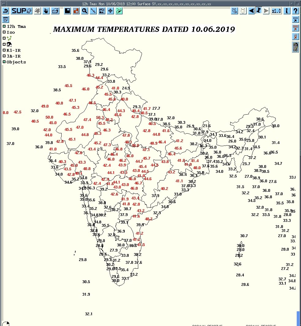India's Delhi records its highest ever temperature at 48 degrees