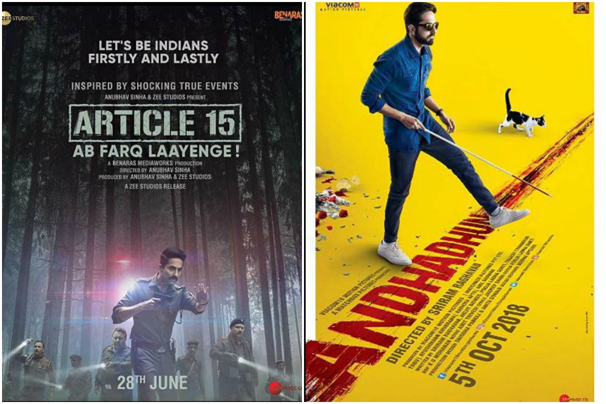 Article 15 does better business than AndhaDhun at box office - The Statesman
