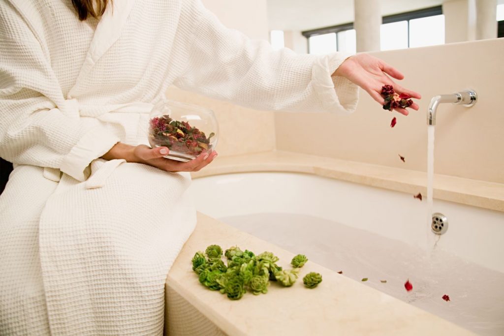 hot bath