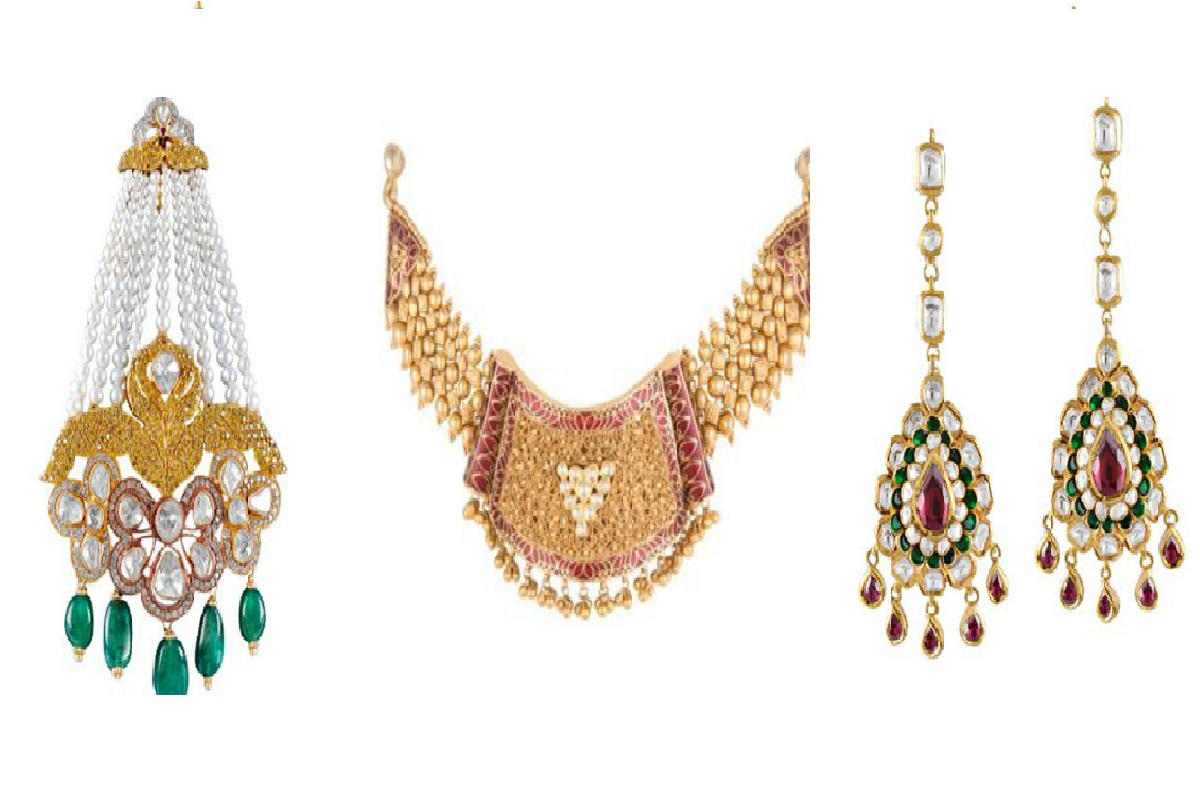 Vintage Jewellery, Indian Wedding Season, Festivals, Vintage Earrings, Anarkalis, Shararas, Gulbandh, Kundan, Polki Necklace, Temple Jewellery, Pearl Necklace, Lehenga