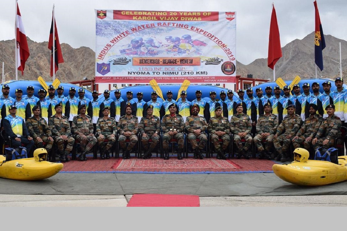 To celebrate Kargil war success, Army team set to create national record in white water rafting