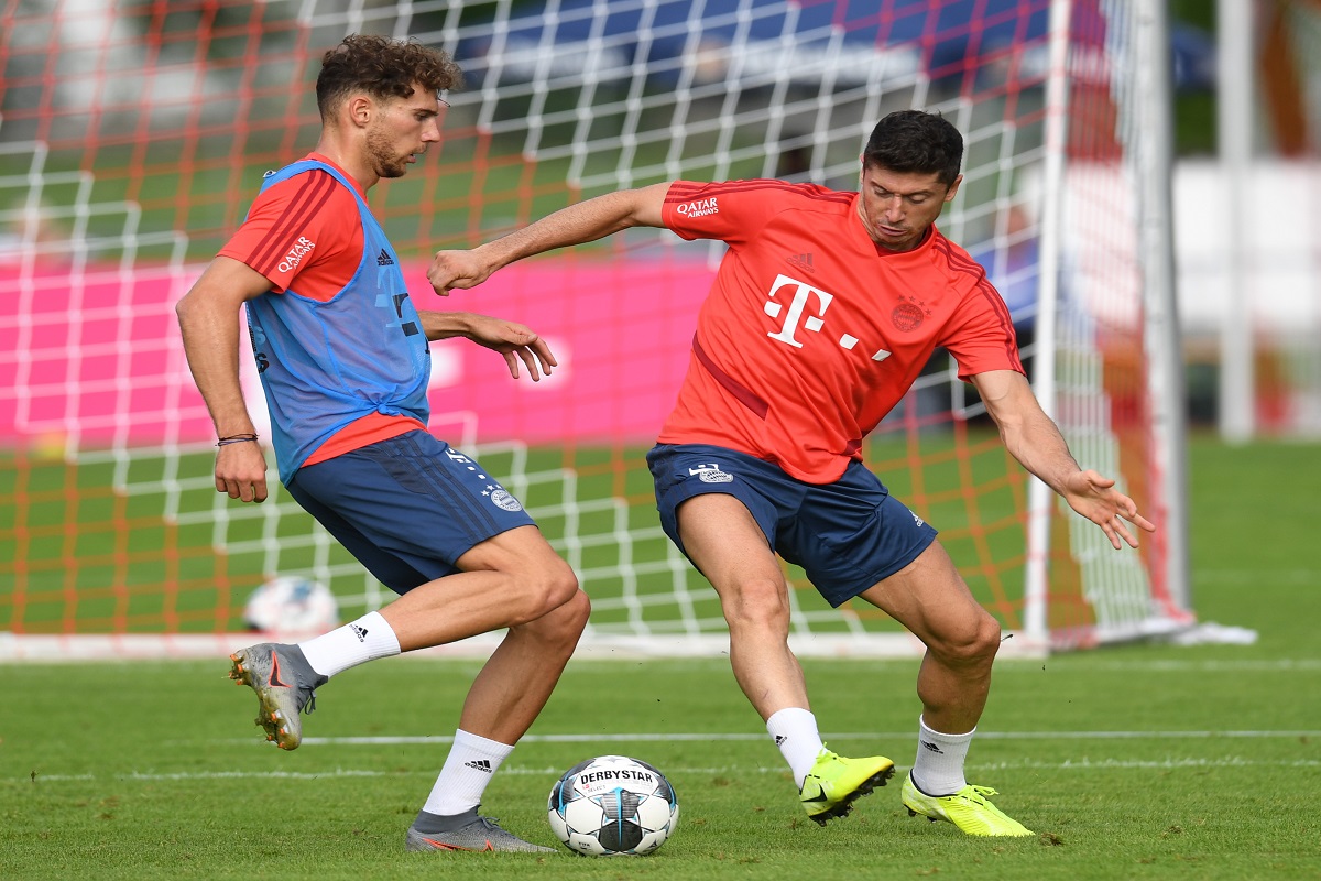 I think we need three new players other than Sane: Bayern Munich striker Robert Lewandowski