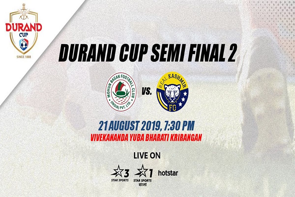 Durand Cup 2019 2nd Semifinal Preview: Mohun Bagan vs Real Kashmir