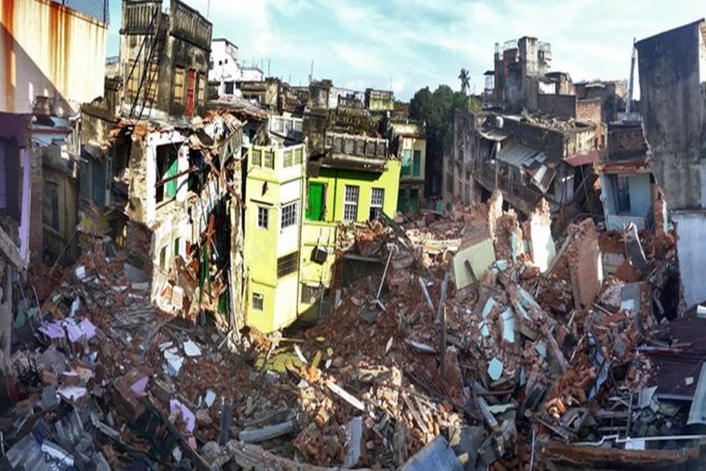 Bowbazar disaster displaces 57-yr-old Durga Puja venue - The Statesman