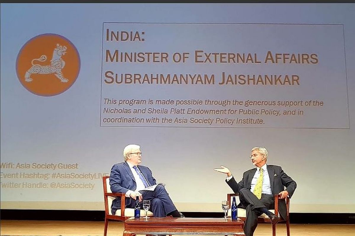 ‘India has no problem talking to Pakistan, but won’t talk to Terroristan’: S Jaishankar