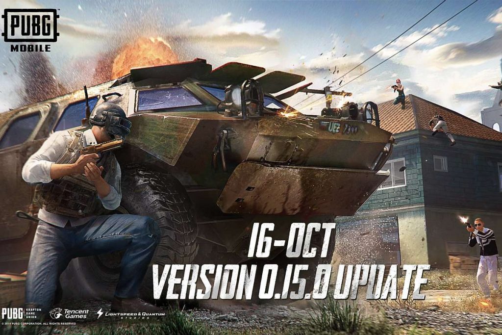 Download PUBG Mobile 0.15 update Get helicopter new 