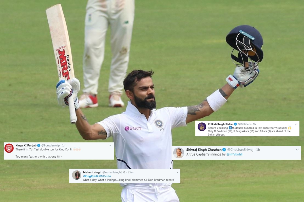 ‘All hail King Kohli’, Fans praise Indian captain on social media after his record-breaking knock against South Africa