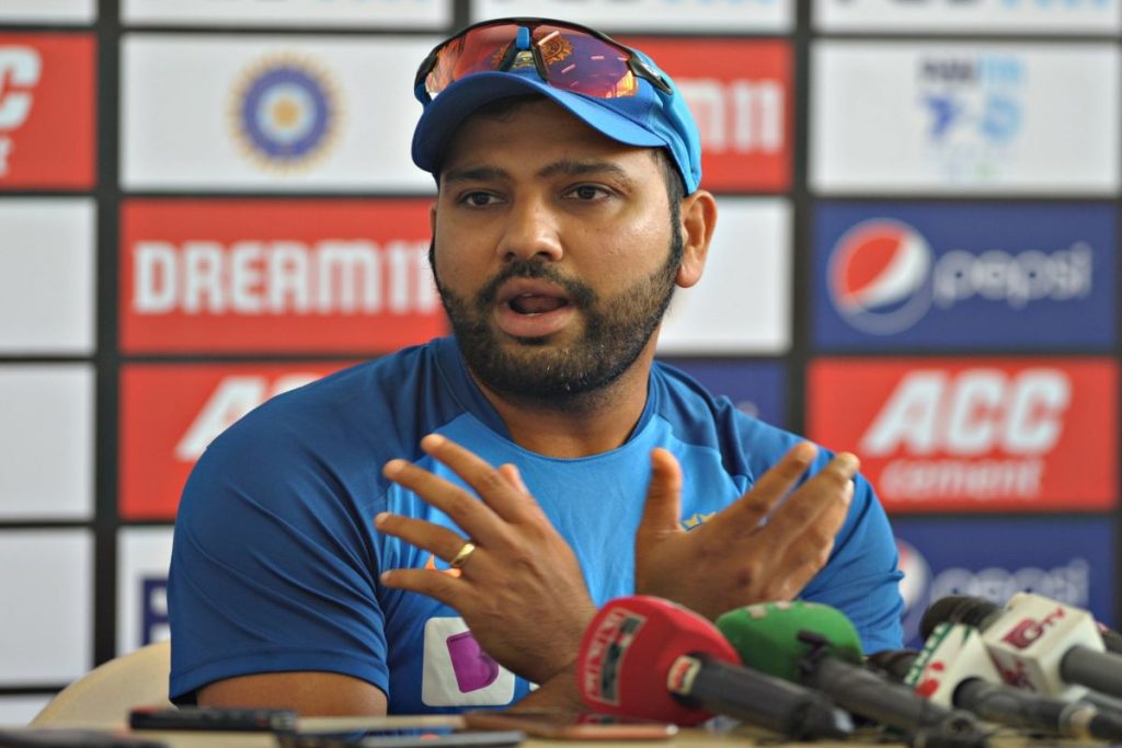 Rohit Sharma gives pep talk to struggling Mumbai Ranji team - The Statesman