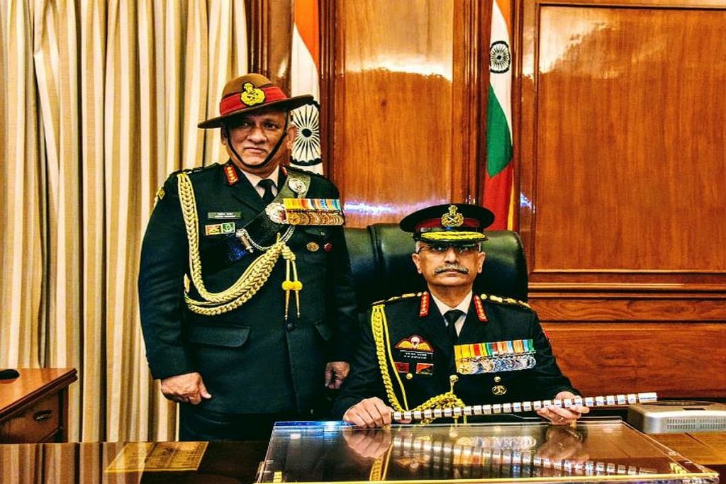 General Manoj Mukund Naravane Takes Charge As Indias 28th Army Chief The Statesman