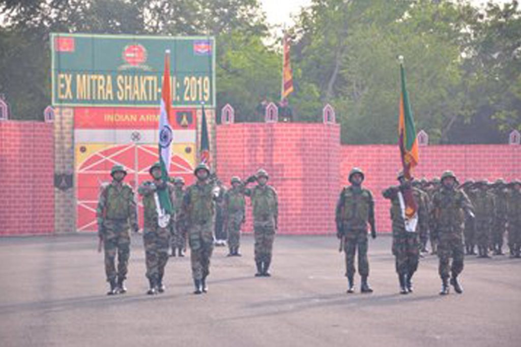 India, Sri Lanka Begin Joint Military Exercise To Counter Insurgency 