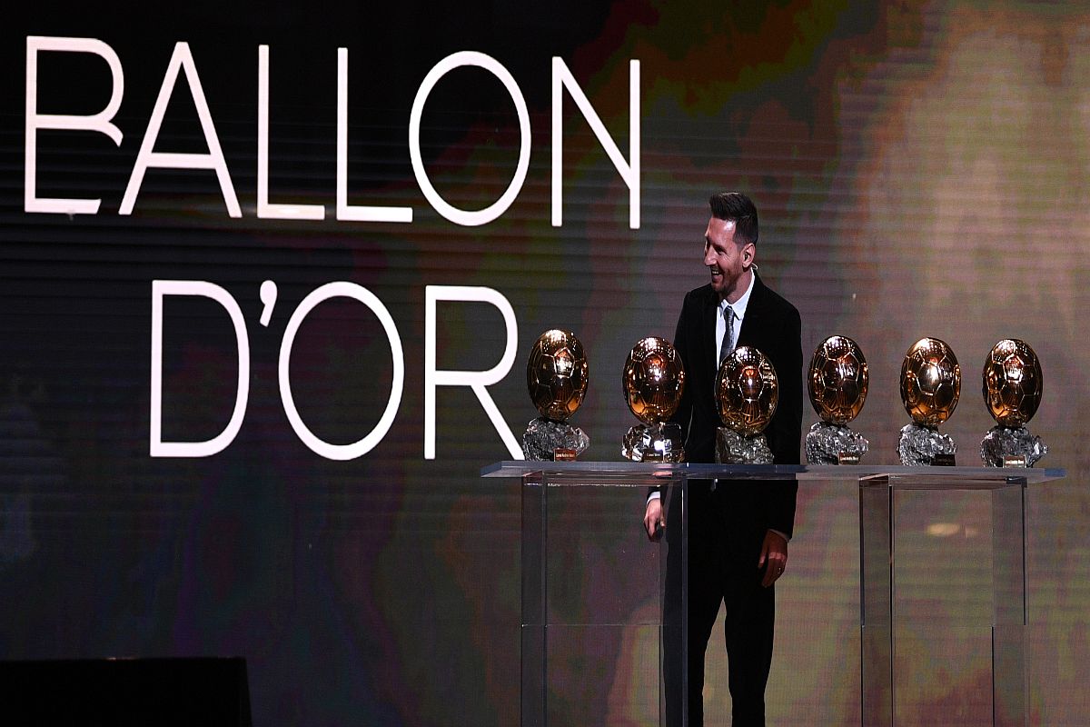 Lionel Messi takes leadership in his stride to clinch sixth Ballon d’Or