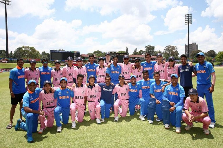 ICC U19 World Cup Indian colts win hearts with touching gesture after