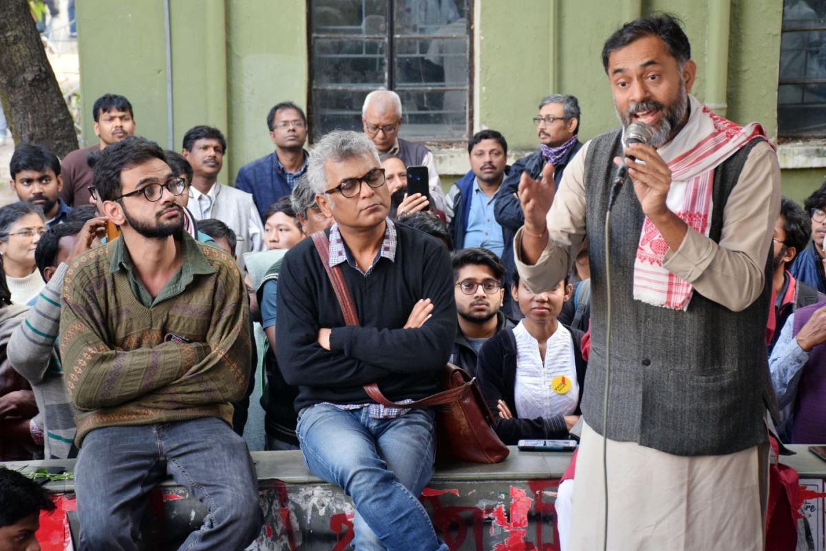 Swaraj India leader Yogendra Yadav lashes out at Centre over CAA, NRC