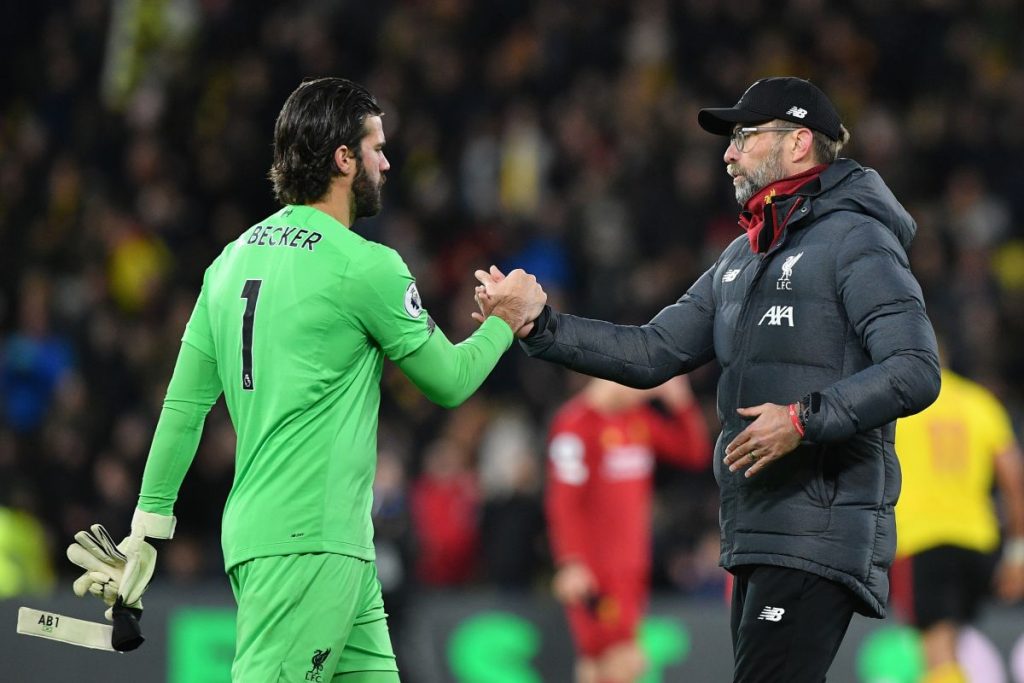 Alisson Becker hails 'maestro' Jurgen Klopp after Liverpool's win at  Atletico - Jersey Evening Post