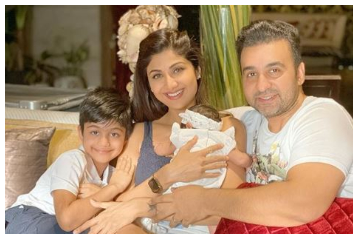 Shilpa Shetty Kundra shares family picture as daughter Samisha Shetty completes 40 days