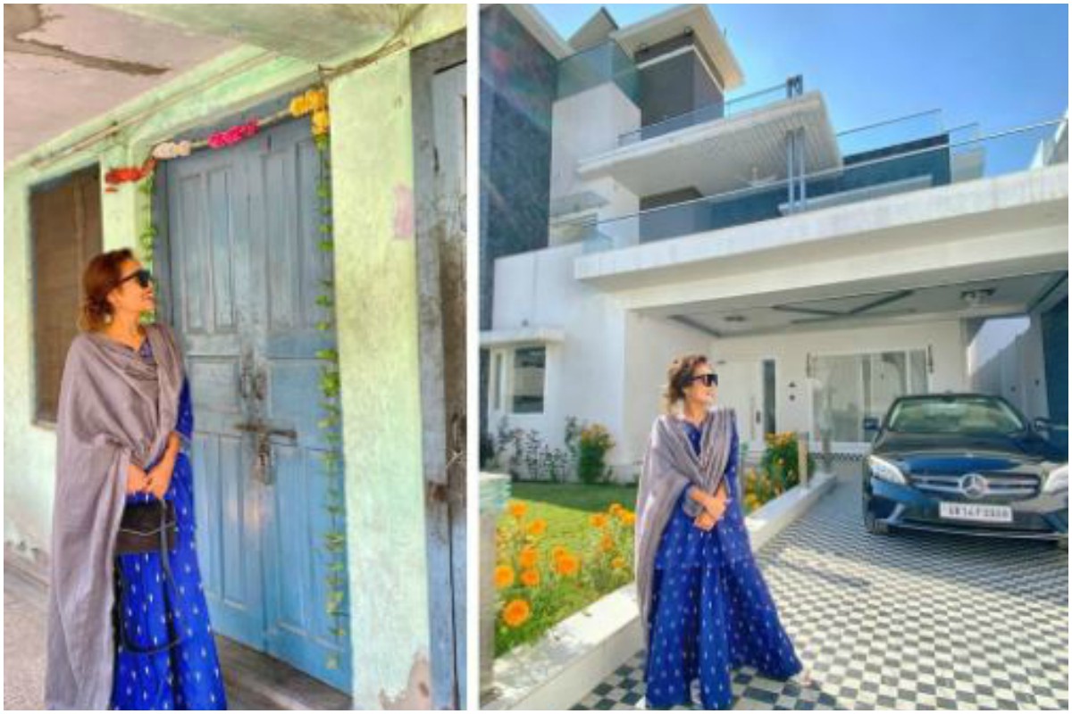 Neha Kakkar gets emotional as she shares pics of her #selfmade bungalow along with her once rented home