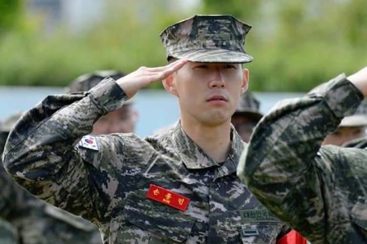 Tottenham Hotspur Star Son Heung Min Successfully Completes Military Training In South Korea