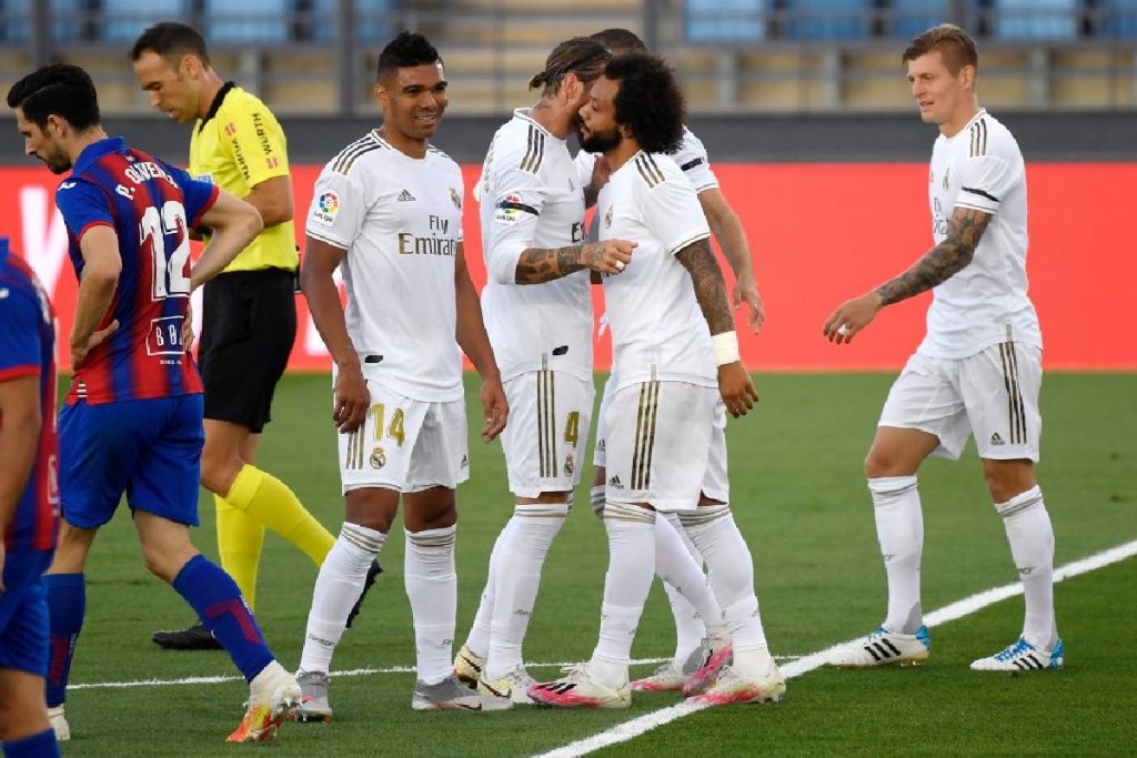 Real Madrid, Eibar, La Liga, Tony Kroos, Sergio Ramos, Marcelo