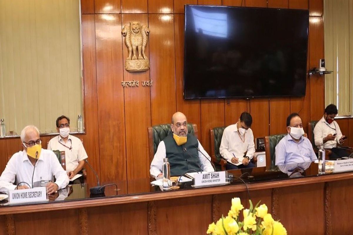 ‘Everyone will have right to testing,’ assures Amit Shah at all-party meet on Coronavirus situation in Delhi