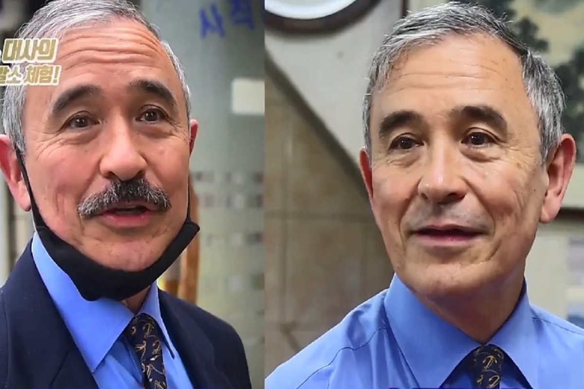 US envoy to South Korea shaves off controversial moustache