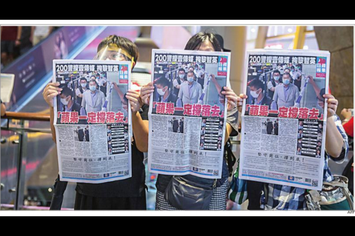 Red lines expand as Hong Kong’s Press suffers