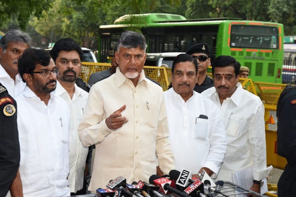 Chandrababu Naidu Accuses Jagan Reddy Led Ysrcp Govt Of Tapping Phones Asks Pm To Order Probe