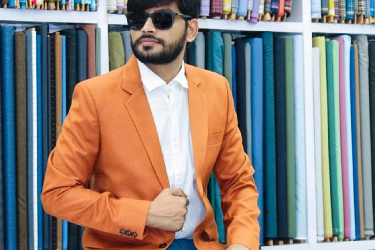 Fashion designer Nakshrajsinh Sisodiya gives a personal touch to every outfit