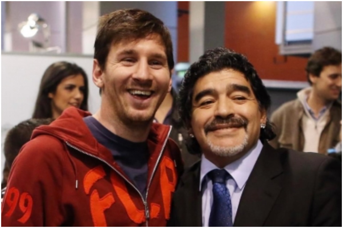 Diego Maradona: The Gap Between Messi and Neymar the Same as