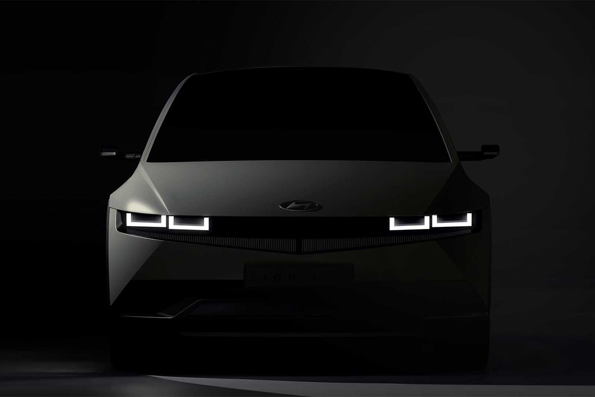 Hyundai teases 1st all electric car IONIQ 5 ahead of February debut