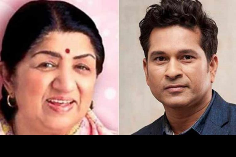 Bharat Ratna recipients Lata Mangeshkar and Sachin Tendulkar come out