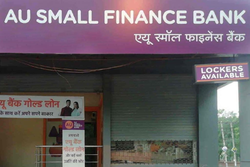 AU Small Finance Bank shares rise nearly 3% after lender raises Rs 625. ...