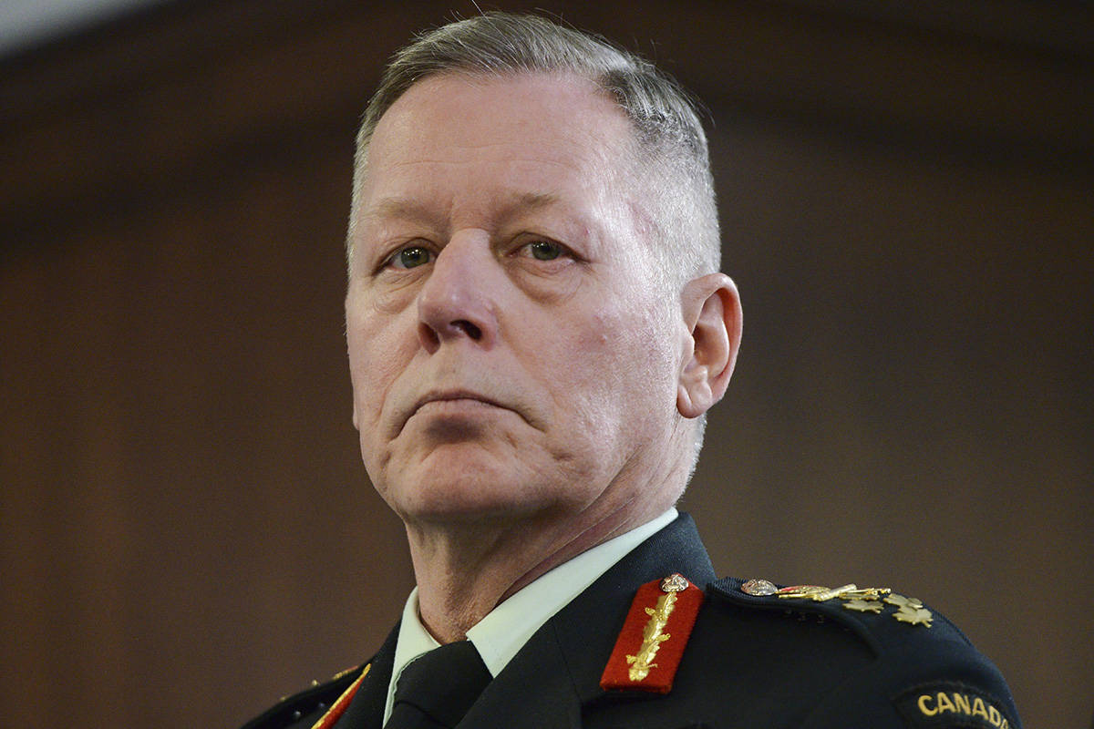 Ex-Canadian chief of defence staff charged with obstruction of justice