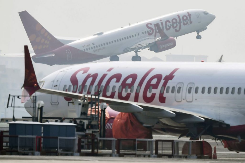Spicejet, aircrafts